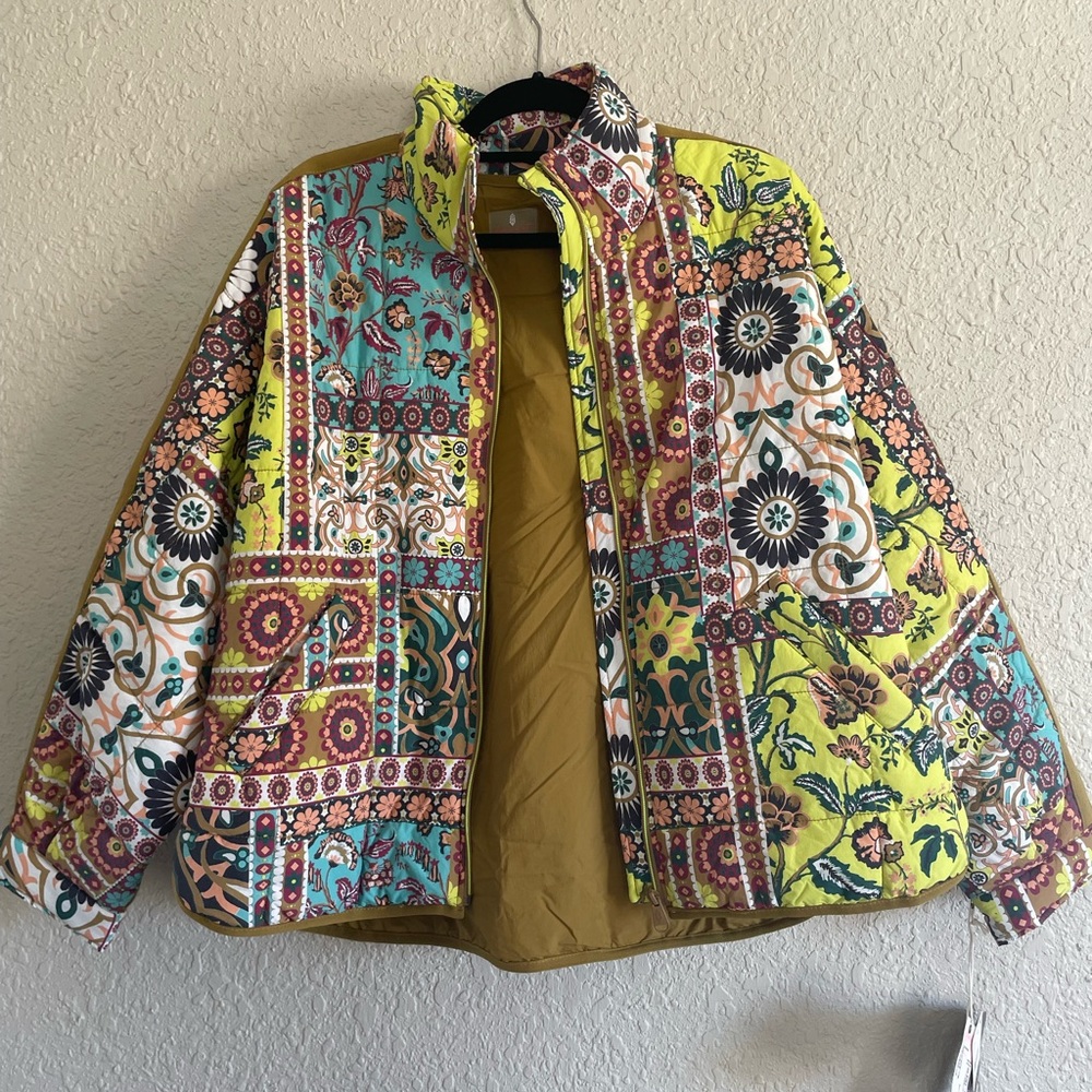 Free People packable jacket. New with tags. Perfect condition